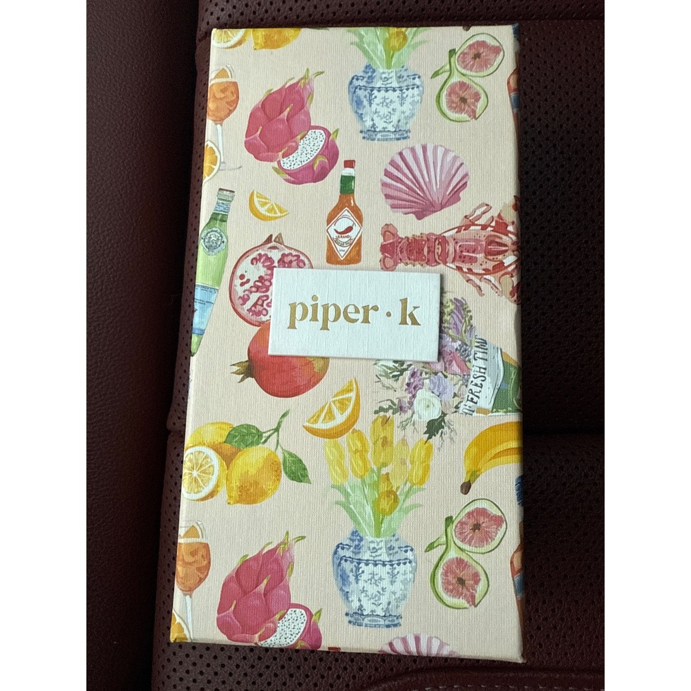 Piper.K Ma Cherie Cherry Keychain Bag Charm Gold Tone Accent New in‎ Box - Picture 4 of 4